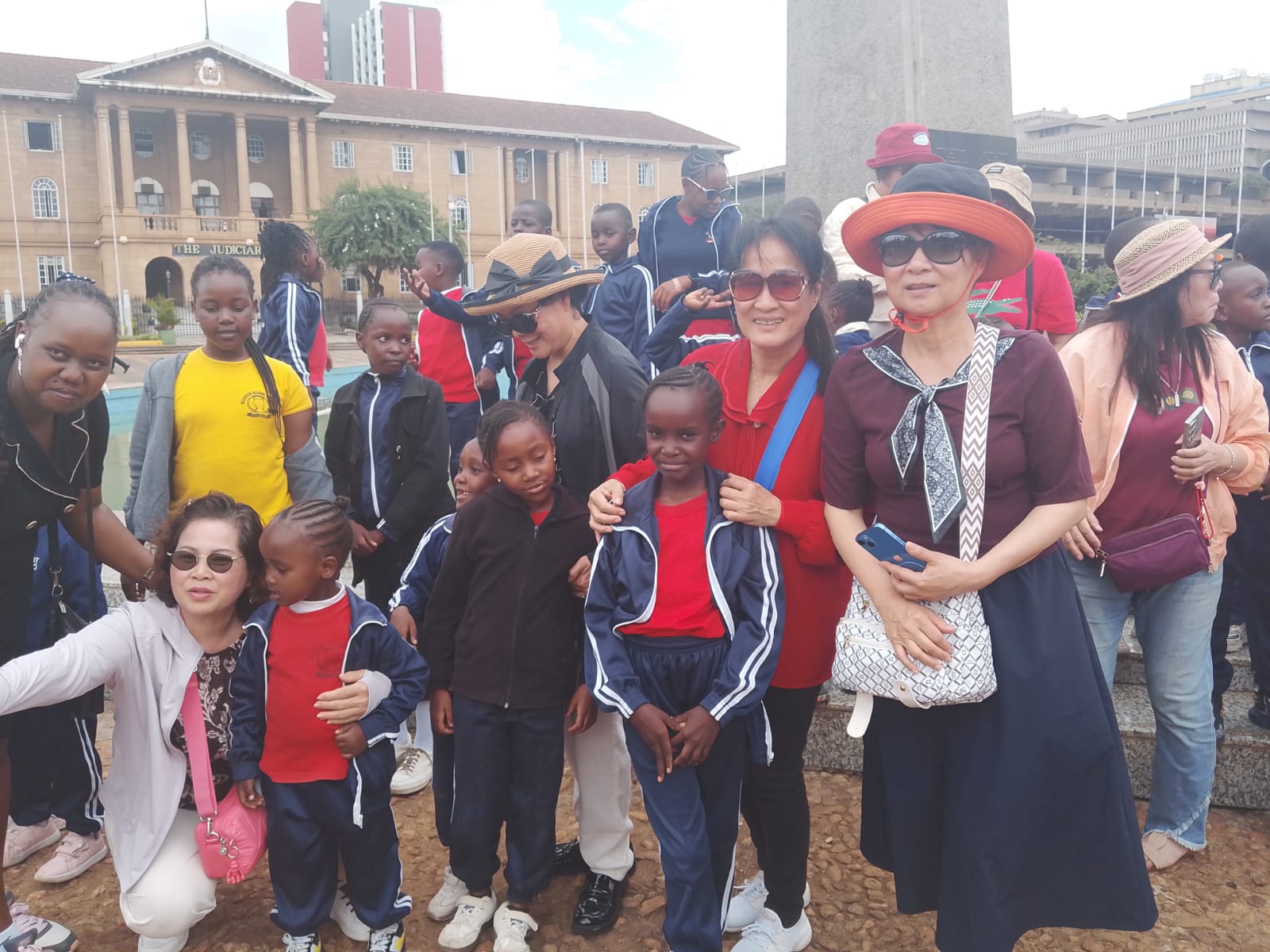 Blessed Gilgal learners on an educational trip in Nairobi